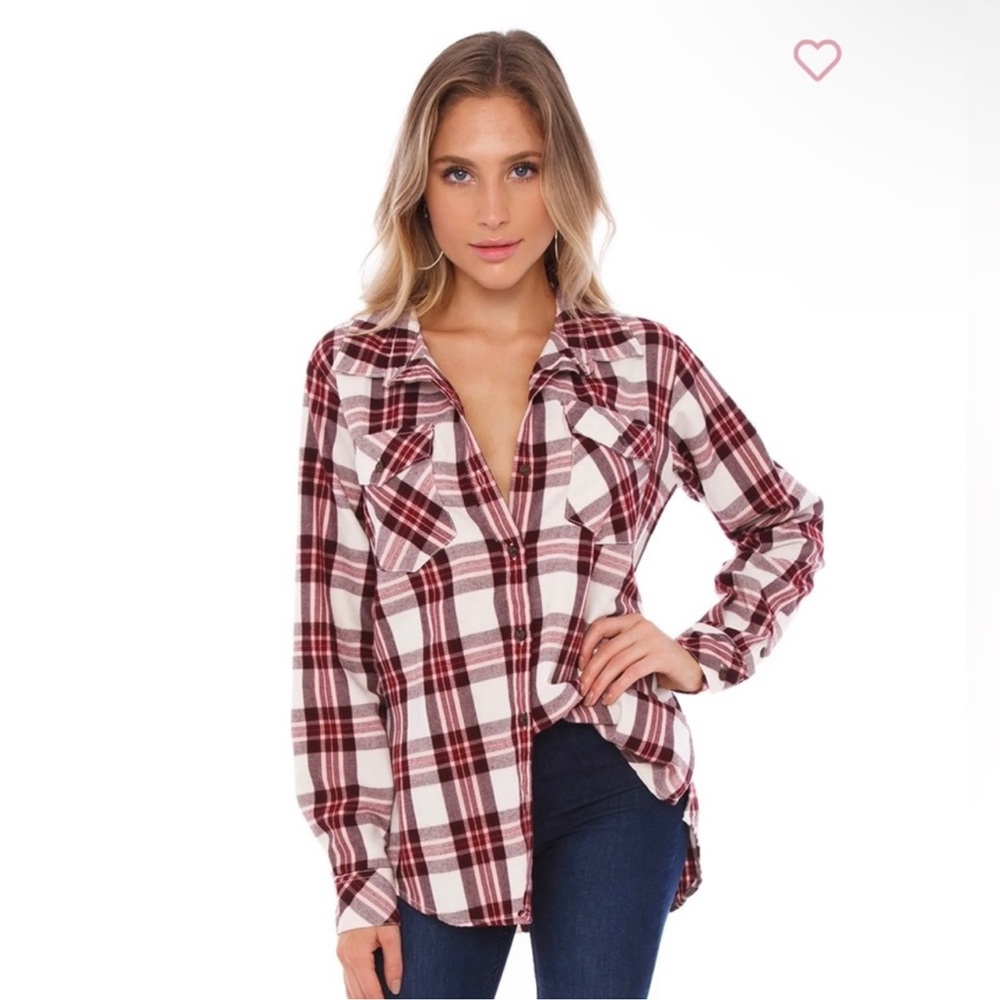 Sanctuary Boyfriend For Life Button Down Shirt